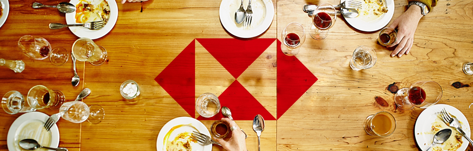 HSBC table scene