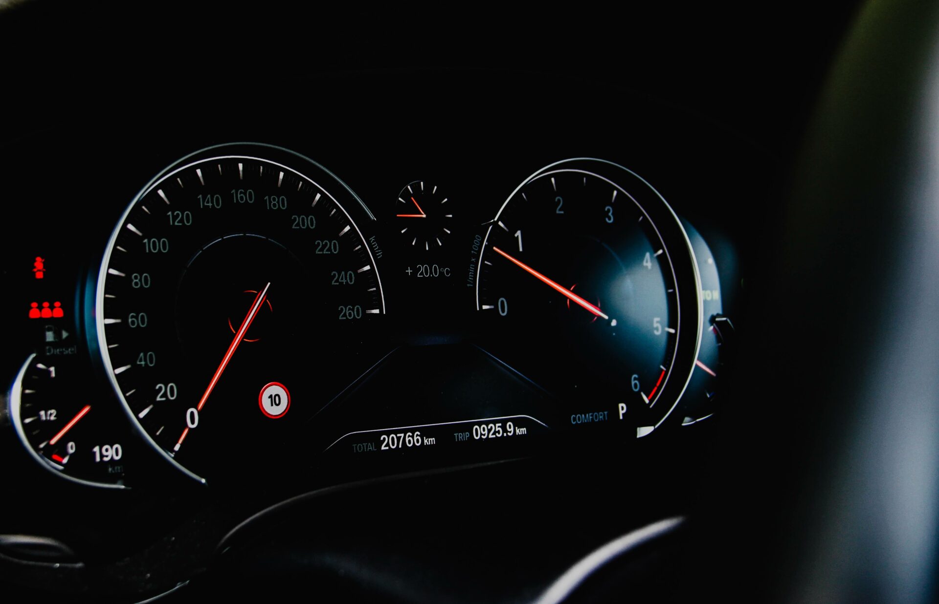 car speedometer